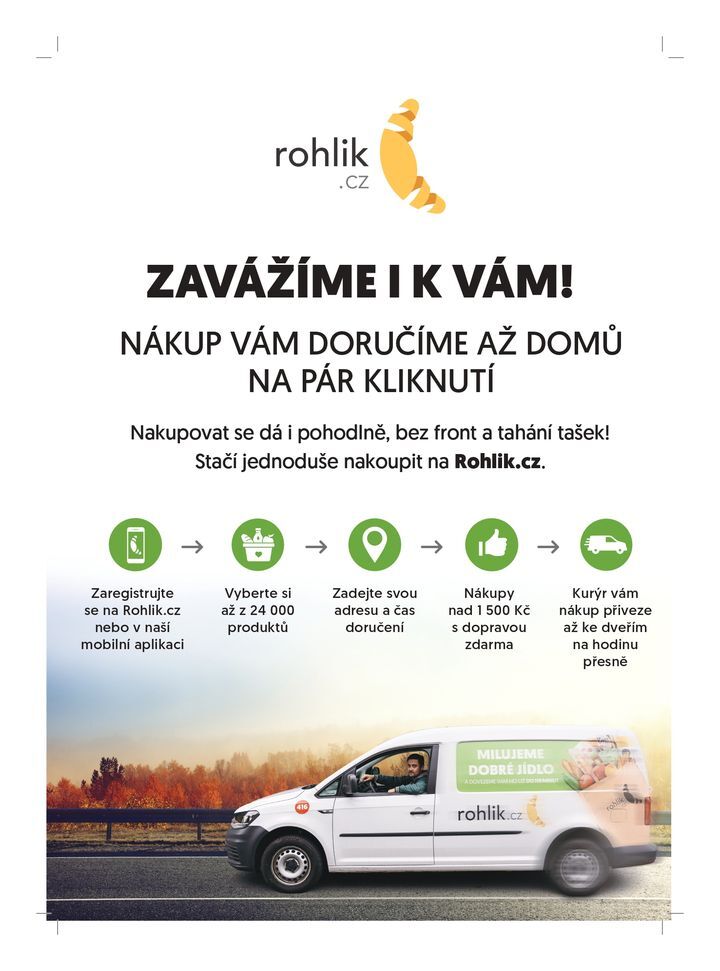 Rohlík.cz pozvánka